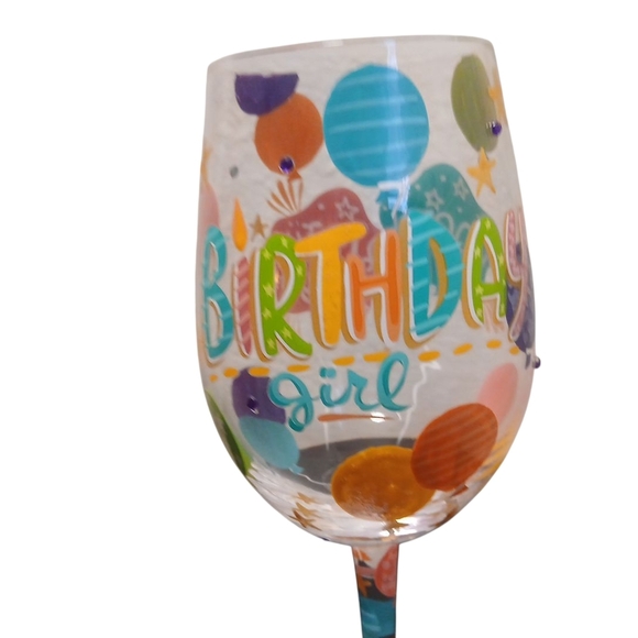 Lolita - 15 Oz Decorative Wine Glass For The Birthday Girl - Picture 4 of 14
